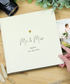 Personalised Gold Heart